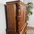 Wood Antique 1920s Jacobean Art Deco Oak Cabinet For Sale - Image 7 of 10