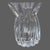 Mid 20th Century Vintage Elegant Art Vannes Le Chatel France Oval Crystal Vase Original Label For Sale - Image 5 of 10