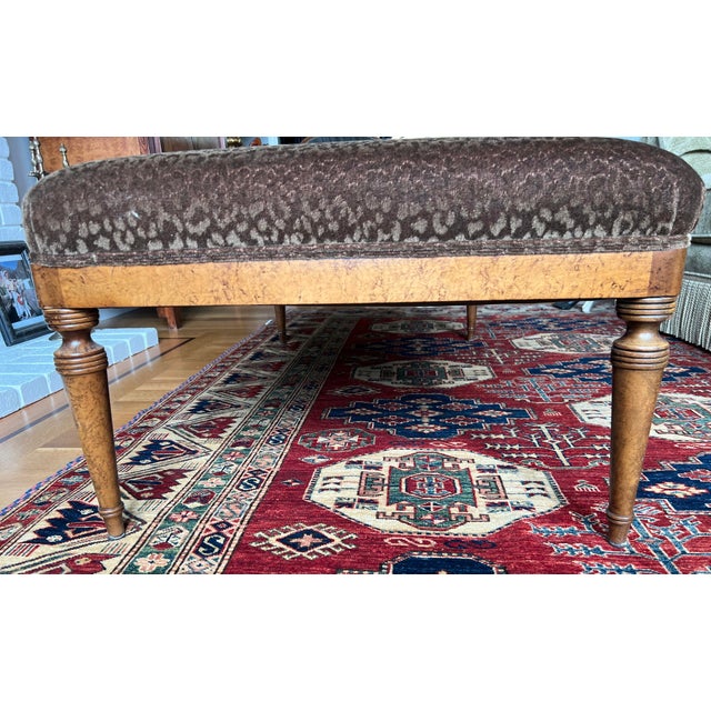 Wood O. Henry House Limited Custom Ottoman For Sale - Image 7 of 7
