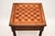 Vintage English Walnut Chess Table, 1920 For Sale - Image 6 of 10
