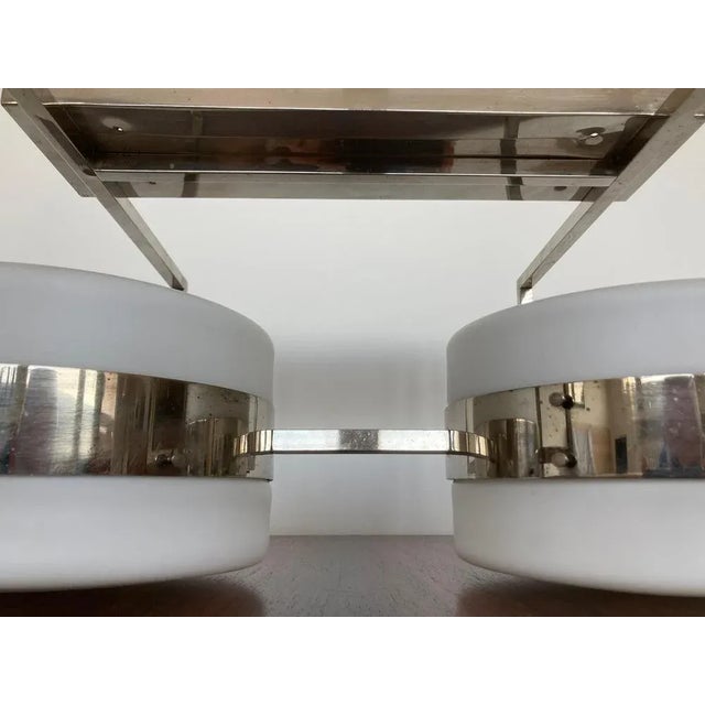 Big Buahaus Pendant in Chrome, 1930s For Sale - Image 4 of 10