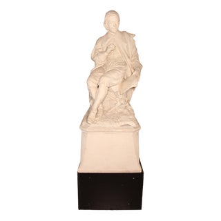 Large Plaster Statue from Jacques Callot, 1800s For Sale