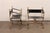 Black Mid 20th Century Curule Savonarola Chairs from Italy - A Pair For Sale - Image 8 of 11