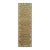 Green Beige Floral Lattice Hand-Knotted Wool Runner 3x10 For Sale