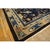 1920s Antique Navy Blue Deco Classical Chinese Garden Scene Peking Room Size Rug For Sale - Image 4 of 9