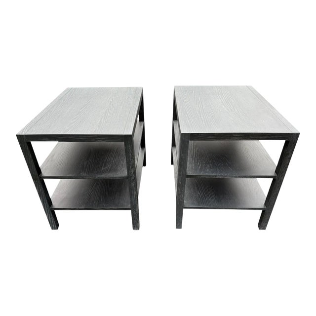 Ethan Allen Lyons End Table - Set of 2 For Sale
