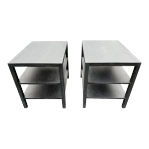 Ethan Allen Lyons End Table - Set of 2