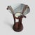 Early 20th Century Art Nouveau Carved Wood and Glass Pedestal Side Table, Early 20th Century For Sale - Image 5 of 10