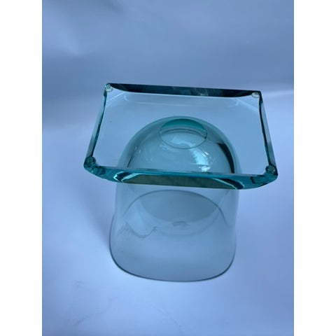 Glass Schlanser Modern Glass Vessel For Sale - Image 7 of 11
