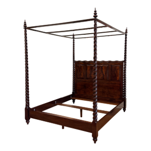 California King Kerry Joyce for Dessin Fournir Barley Twist Poster Bed Frame