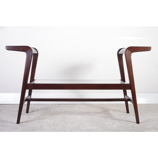 Mid-Century Modern Oak Flower Stand from ÚLUV/Krásná Jizba, 1950s For Sale - Image 4 of 18