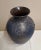 Vintage German Ceramic Vase with Blue-Silver Glaze by Ruscha, 1970s, in Very Good conditions. Designed 1970 to 1979 This...