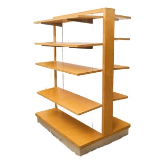 Double Sided Vintage Retail Shelf For Sale