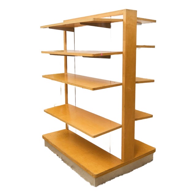 Double Sided Vintage Retail Shelf For Sale
