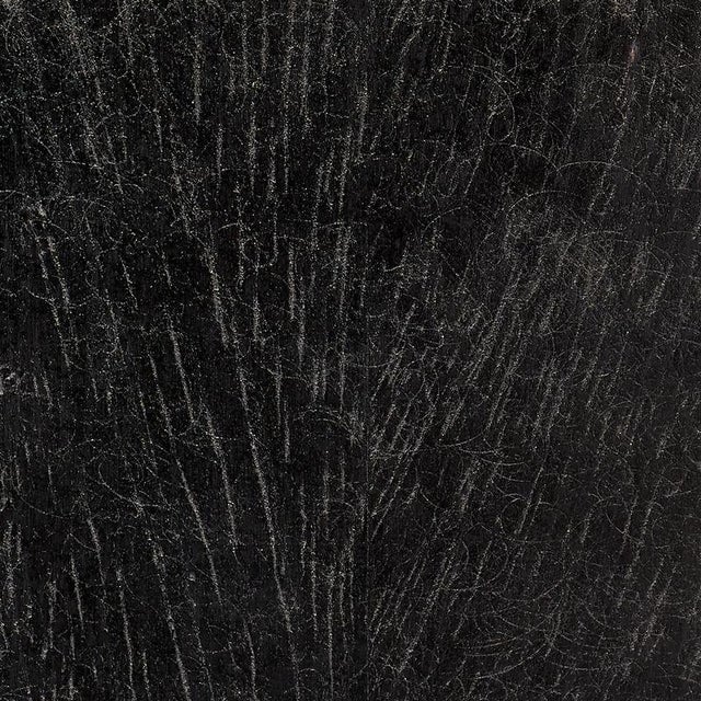 Jamie Young Dylan Round Side Table, Charcoal For Sale - Image 4 of 7