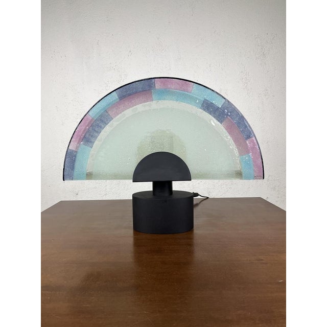 Murano Glass Table Lamp, 1980s For Sale - Image 9 of 9