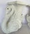 Pair Plaster Swan Garden Stools, Martini Tables For Sale - Image 4 of 14