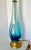 Blue & Clear Seguso Murano Organic Table Lamp For Sale - Image 10 of 15