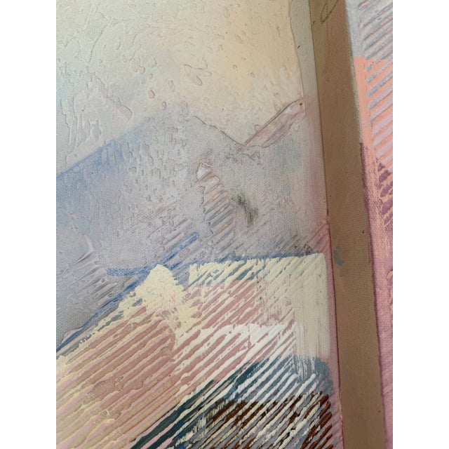 1980s Vintage Stack Canvas Art For Sale - Image 13 of 14
