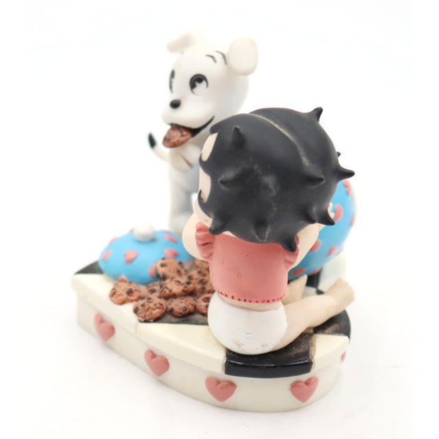 Mid 20th Century Baby Boop "Sweet Treats" Resin Collector Figurine For Sale - Image 5 of 7