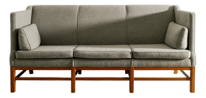 Danish Wooden Mid-Century Three Seater Pine Sofa attributed to Kaare Klint, 1960s