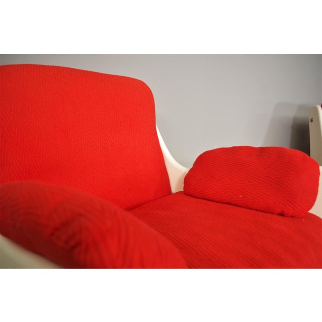 Set of Red Armchairs, 1970 For Sale - Image 16 of 18