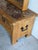 Wood Vintage Danish Oak Entryway Table With Mirror & Tile Top Henning Kjærnulf Style For Sale - Image 7 of 10