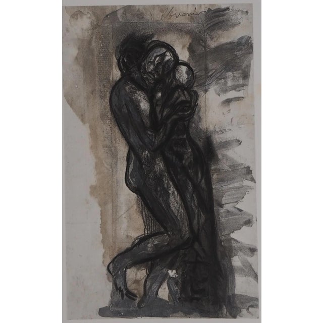 After Auguste Rodin, The Embrace, Engraving For Sale - Image 7 of 7
