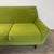 Wood Mid Century Danish Modern Dux Folke Ohlsson Style 4-Seat Sofa in Chartreuse Green For Sale - Image 7 of 12