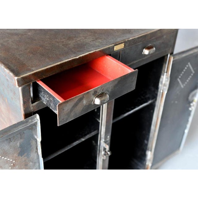 Industrial Cabinet by G. Grosjean, 1920s For Sale - Image 10 of 17