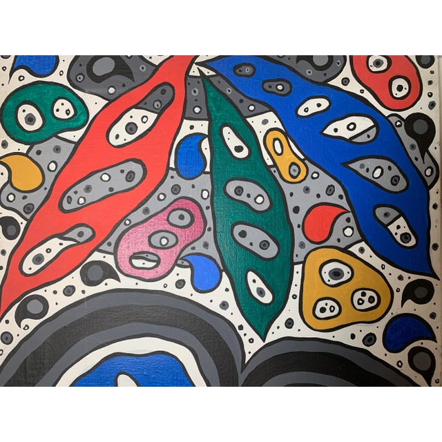 Mid 20th Century Mid 20th Century Abstract Expressionist Painting by Achillo “Achi” Sullo (1922-2013) For Sale - Image 5 of 9