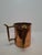 Copper Antique 19th C Eastern European Copper Netilat Yadayim Ritual Washing Cup - Judaica For Sale - Image 8 of 14