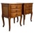 Pair of Louis XVI Style Nightstands With Three Drawers and Cabriole Legs For Sale - Image 13 of 13