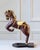 Charming and sculptural, this French decorative horse from the 20th century captures the elegance and vitality of...