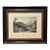 Vintage “A Lake in Cumberland” After J. C. Loutherbourg Framed English Landscape Print For Sale