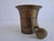 Metal Antique Art Deco Brass Apothecary Mortar and Pestle, Former Czechoslovakia, 1930s, Set of 2 For Sale - Image 7 of 17