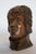 Early 20th Century Early 20th Century Hand Carved Wooden Head Scutlpture For Sale - Image 5 of 13