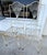1960's Italian Hollywood Regency Style 'Coco Chanel' Sheaf of Wheat Table With Chairs- 3 Piece Set For Sale - Image 10 of 18