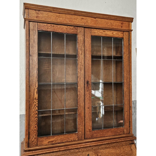 Wood English Trumeau in Wood, 1800s For Sale - Image 7 of 9