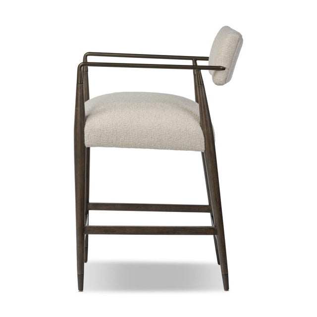 2020s Four Hands Waldon Counter Stool - Charter Oatmeal For Sale - Image 5 of 11