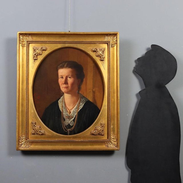 Oil on canvas. Second half of the 19th century. On the left side is the monogram G.D. and the date 1875. On the back is a...