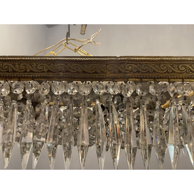 Crystal Flush-Mounts, 1950s, Set of 2 For Sale - Image 11 of 18