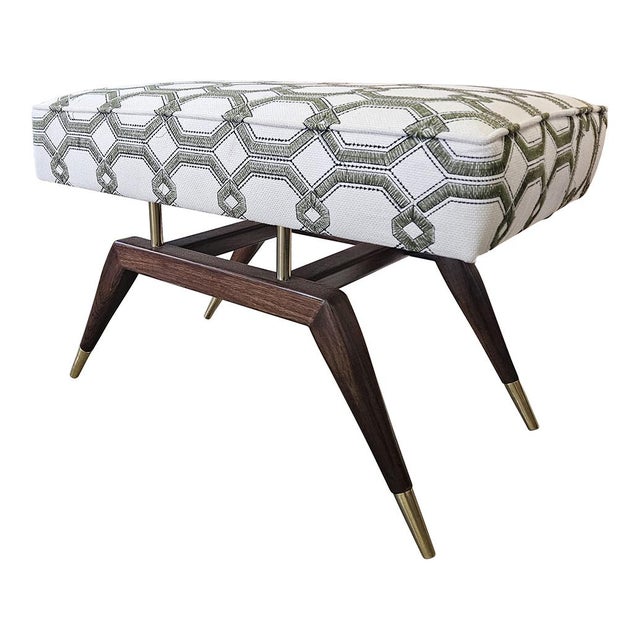 Window Bench in the style of Gio Ponti, 1980s For Sale - Image 3 of 8