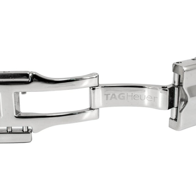 Silver Tag Heuer Alter Ego 29mm Wp131a Black Stainless Steel Quartz Watch For Sale - Image 8 of 10