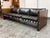 Mid-Century Modern Selig Rosewood + Black Leather Strap Sofa, Circa 1970's For Sale - Image 3 of 12