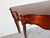 Vintage Hickory Chair Serpentine Front Carved Mahogany Console Table For Sale - Image 4 of 12