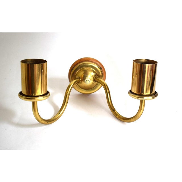 Gold Model 2335 Wall Lamp by Josef Frank for Kalmar, 1950s For Sale - Image 8 of 11