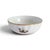 Herend vintage 1950s Rothschild Bird fine porcelain open salt cellar. It features a gently scalloped white body with hand-...