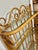 Mid 20th Century Vintage 4 Tier Chinoiserie Hollywood Regency Etagere or Bakers Rack With Glass Shelves For Sale In New Orleans - Image 6 of 11