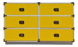 Mid-Century "Colormates" Campaign Dresser by Morris of California – 1960s